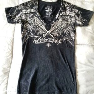 Rebel Saints Women's T-Shirt Size Small